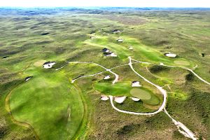 Sand Hills 13th Side Aerial